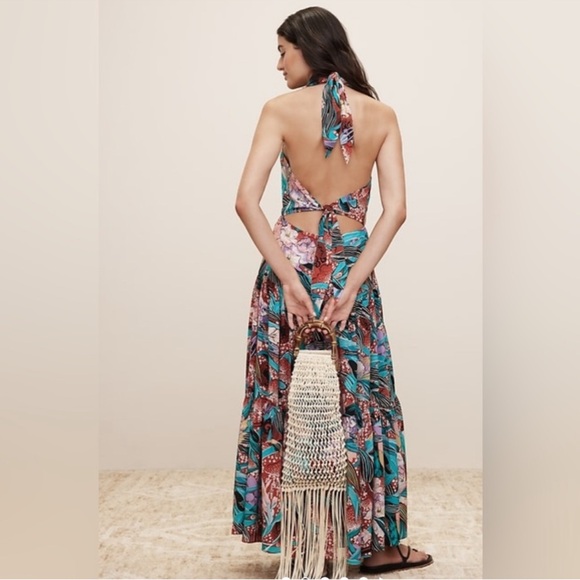 Banana Republic Multicolor Maxi Dress - Picture 4 of 14